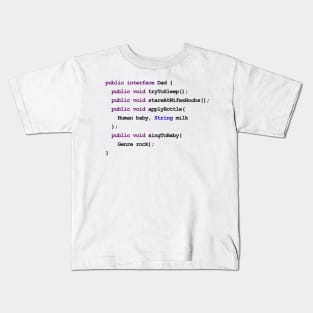 Java Code New Baby Kids T-Shirt